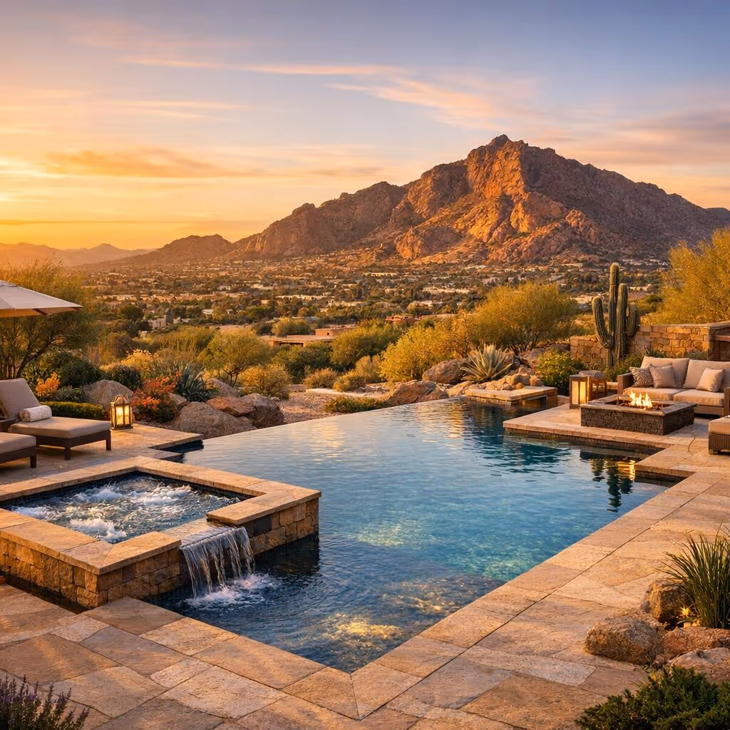 Luxury Pool Builders Paradise Valley, Scottsdale’s Design Leaders