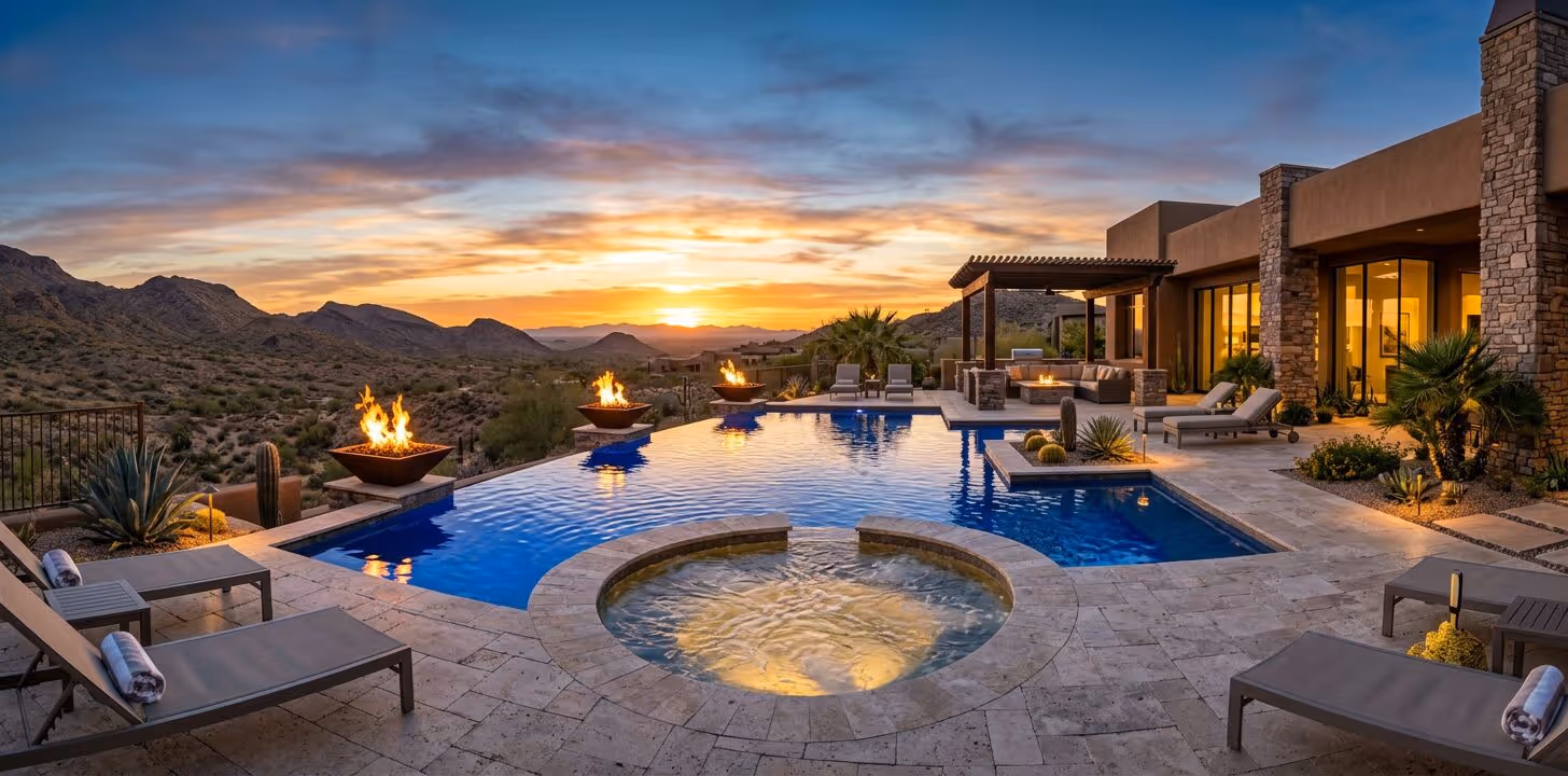 Luxury Pool And Spa Design For Resort-Style Arizona Living