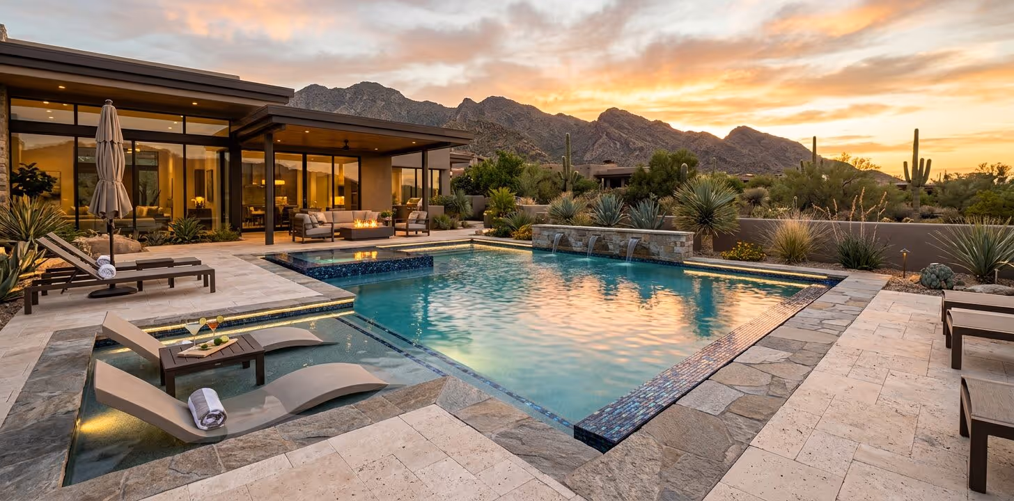 Best Luxury Pool Materials for Stunning Backyard Retreats