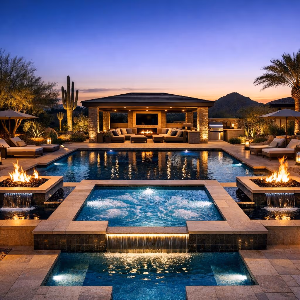 High End Pool Rebuild Experts Near Me, Scottsdale Luxury Pools