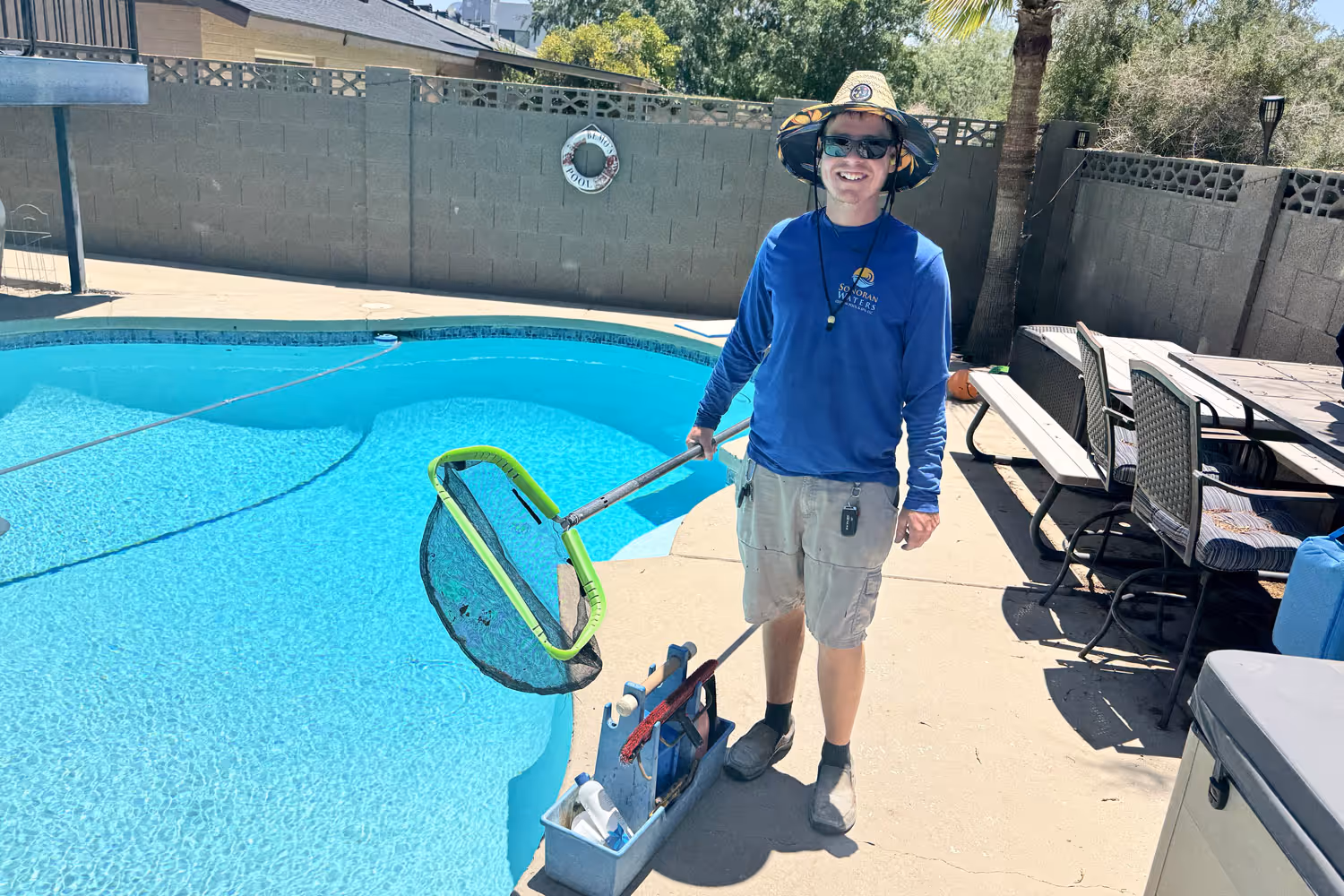 Weekly Pool Cleaning Services in Scottsdale, Paradise Valley, and Surrounding Cities