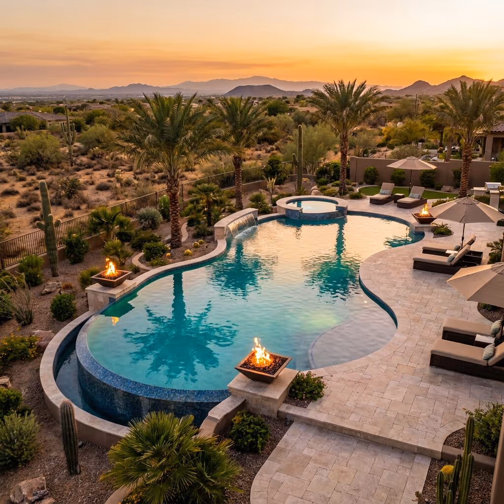Luxury Pool Builder Scottsdale: Resort-Style Pool & Spa Design