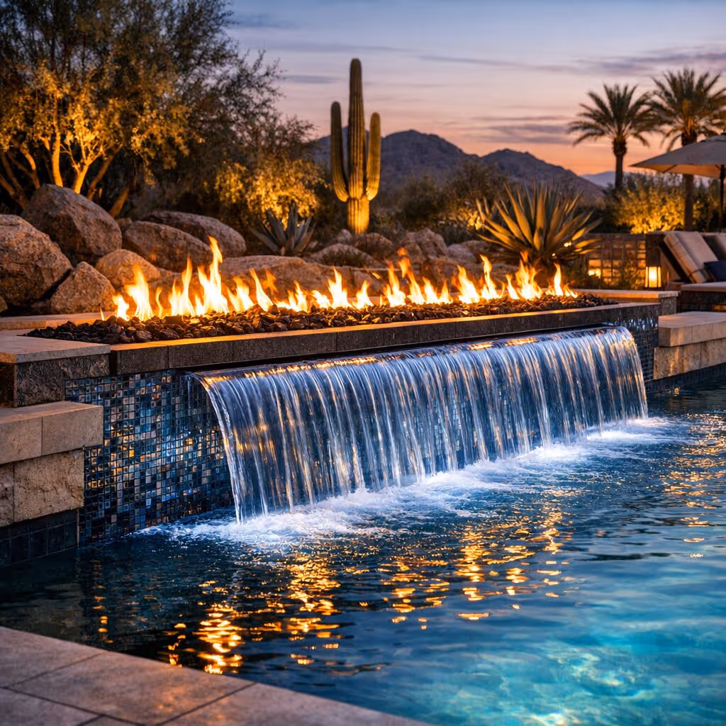 Custom Fire and Water Features Cost, Scottsdale Guide 2026