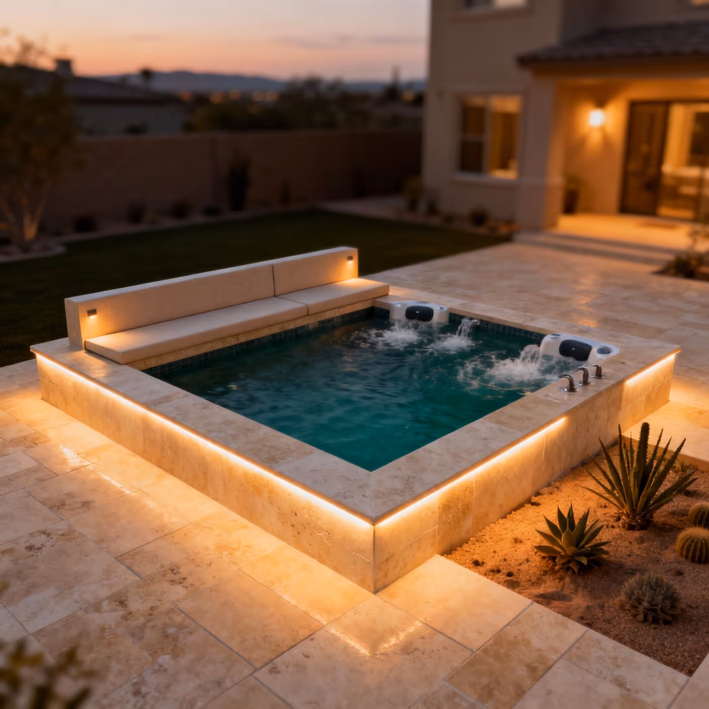 What Is a Spool Pool and Spa: Compact Luxury for Scottsdale Yards