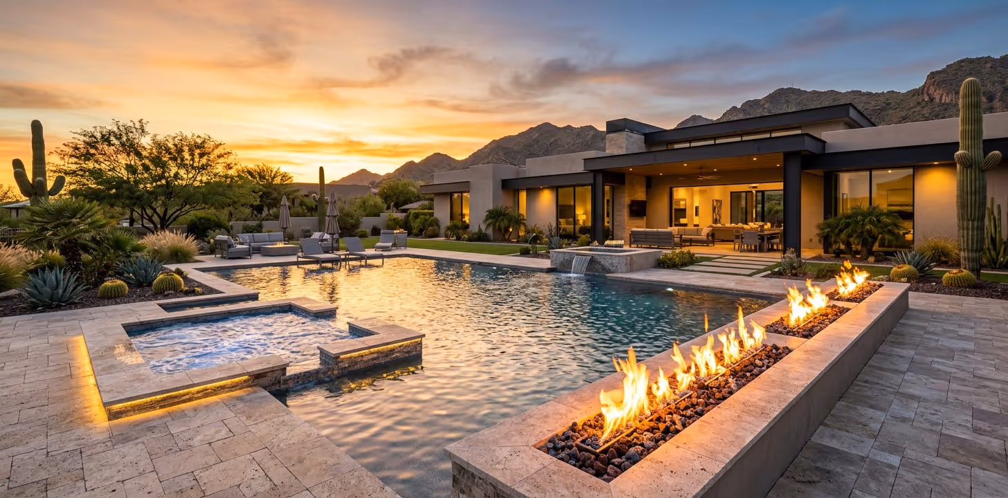 Resort Style Pool And Spa Projects For Luxury Backyards