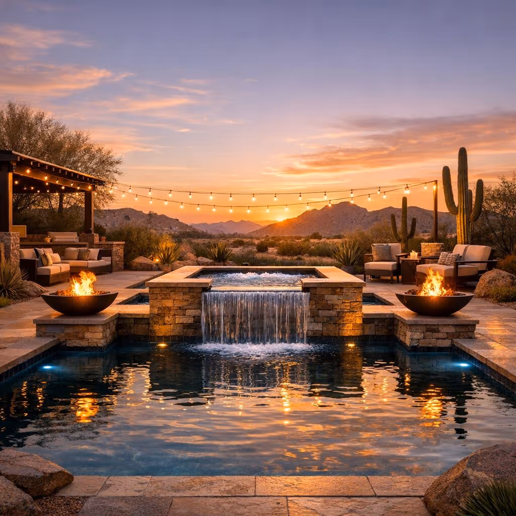 Luxury Backyard Oasis Transformation Ideas for Scottsdale AZ