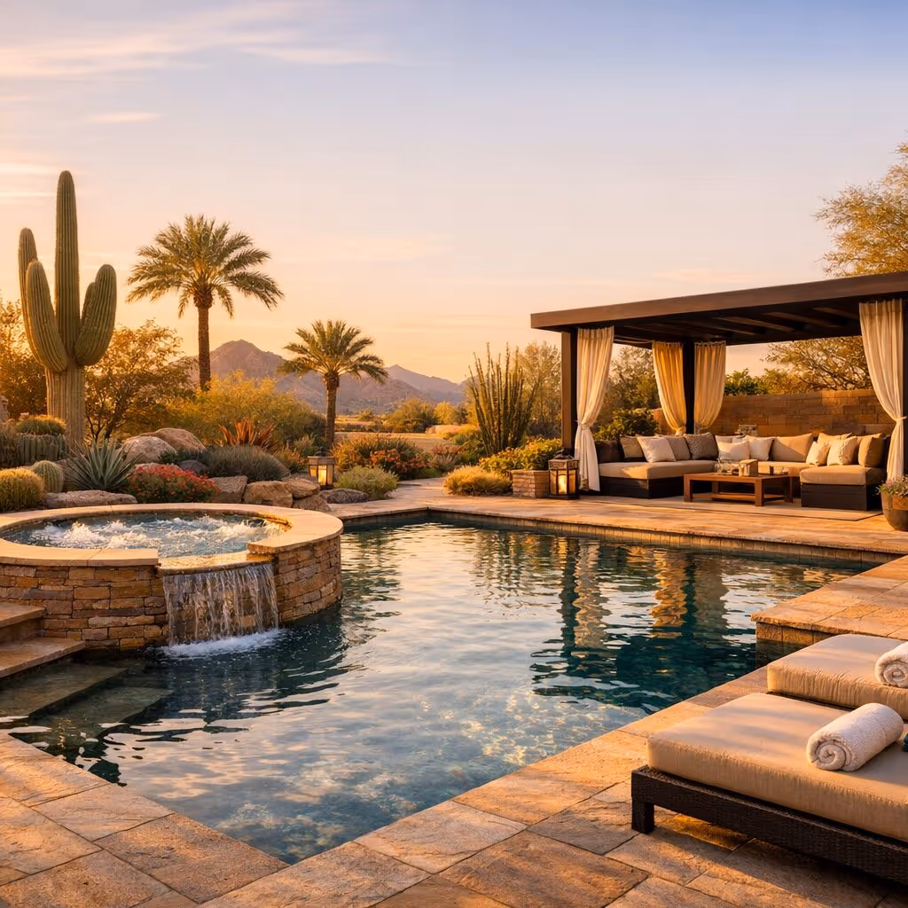 Luxury Pool Builder Scottsdale: Resort-Style Backyard Ideas!