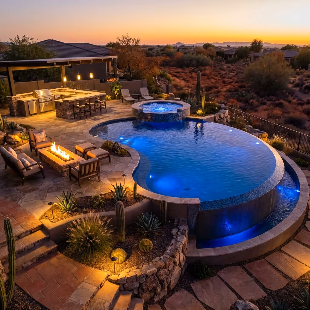 How Much Does a Luxury Backyard Transformation Cost, Scottsdale