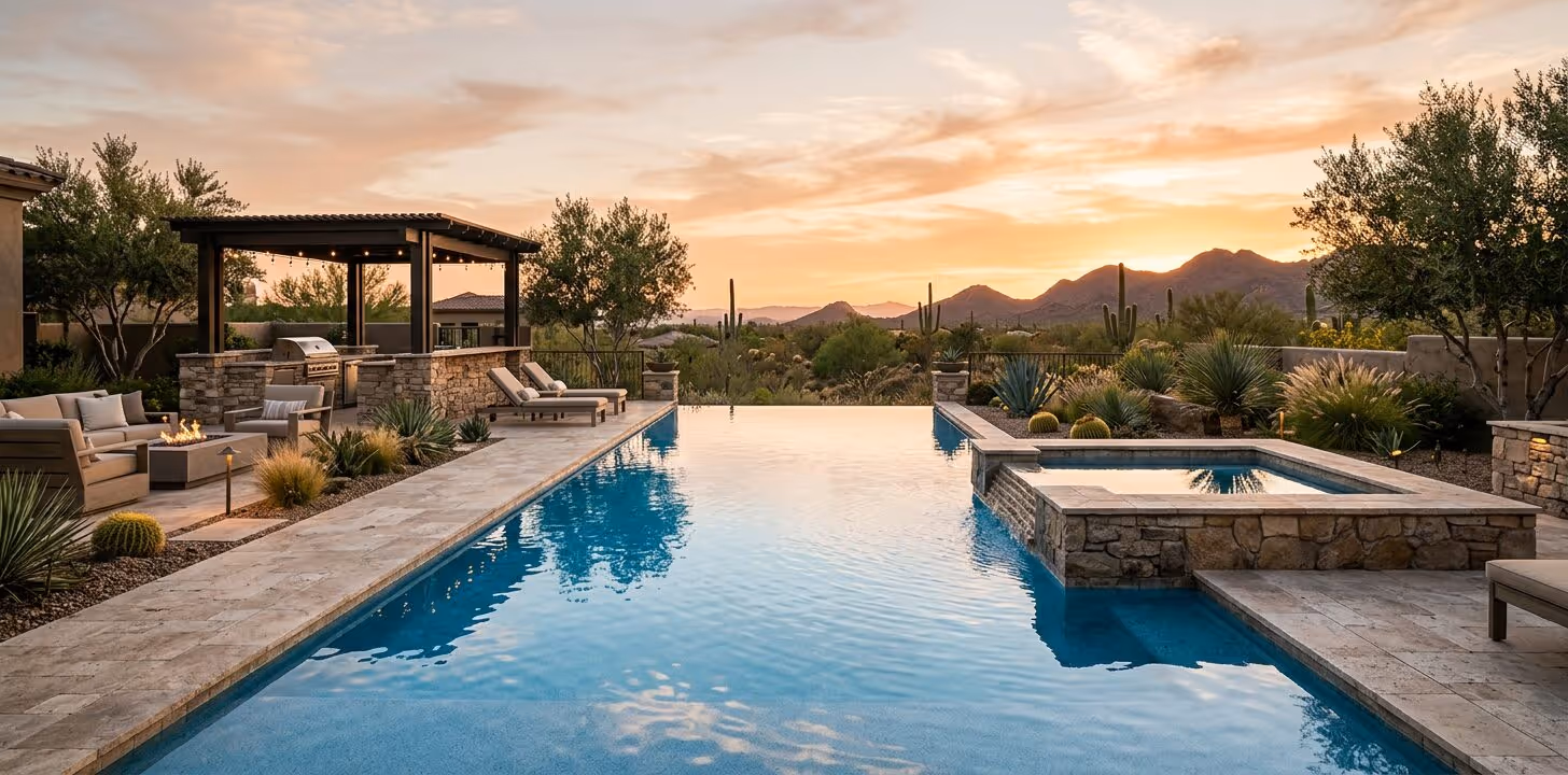 Paradise Valley Custom Pool Builders for Luxury Backyard Living